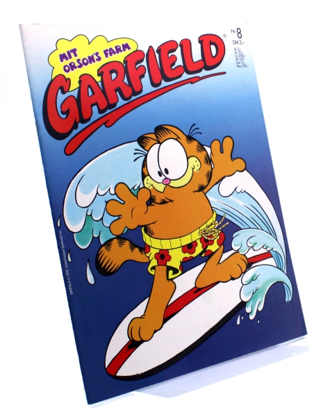 Garfield Comic Magazin Nr. 8 (1987): Ich liebe Überraschungen von Bavaria Comic Verlag